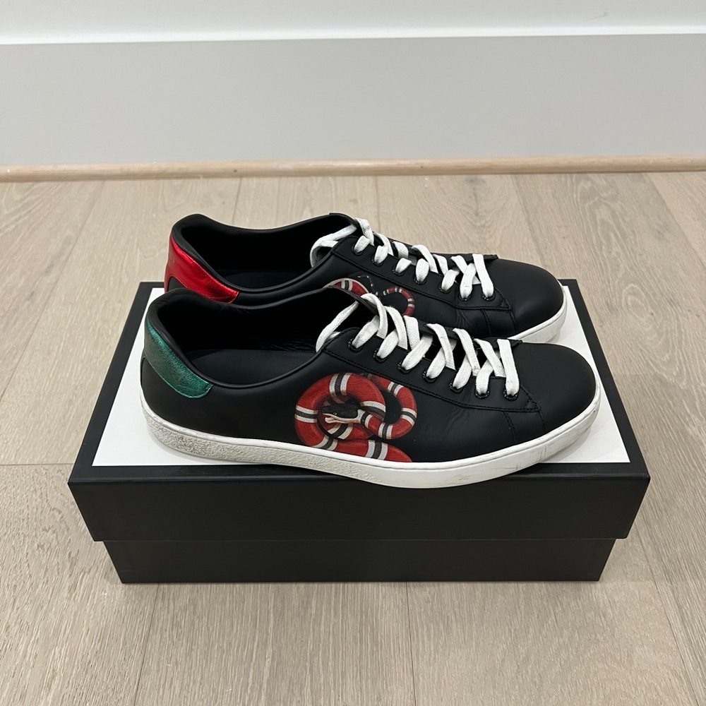 Gucci Apollo St Snake Sneakers